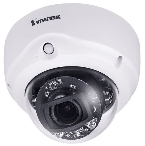VIVOTEK Indoor Dome; 2MP; 2.8-12mm Remote Focus; 50M IR; WDR PRO; IO. 